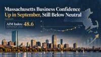 Massachusetts business confidence index rose to 48.6 in September 2026