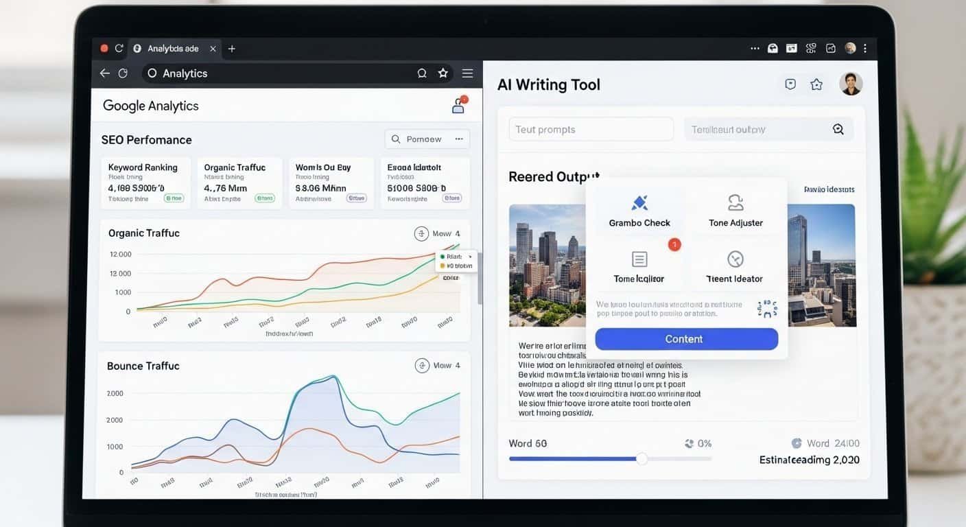 AI writing tools for SEO helping content rank in Google