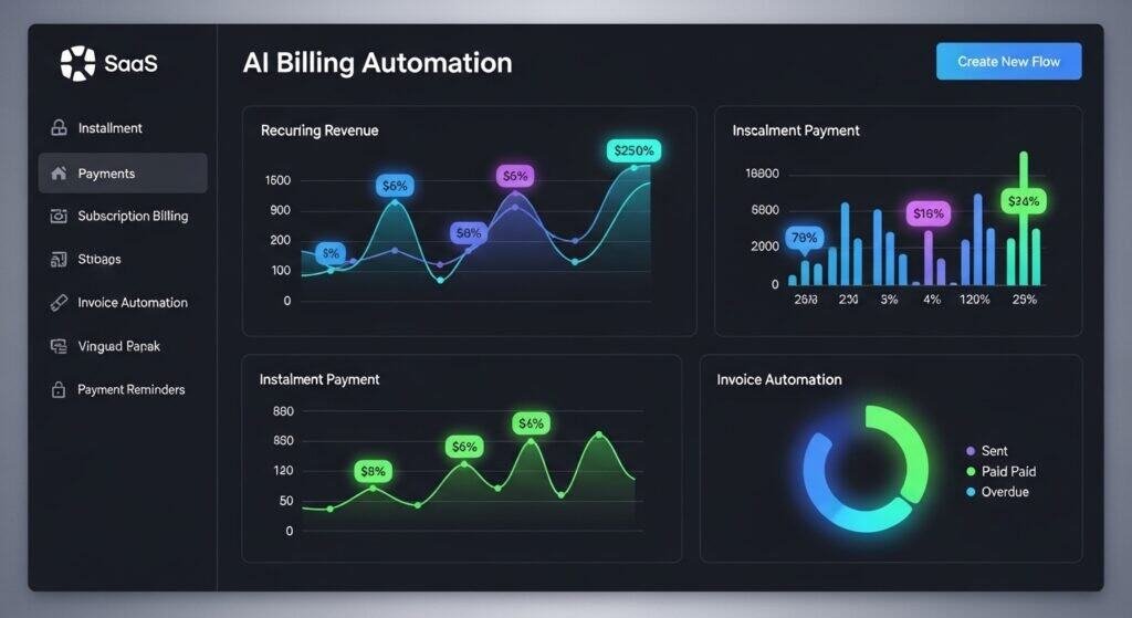 Feature overview of automated billing software platforms for coaching businesses