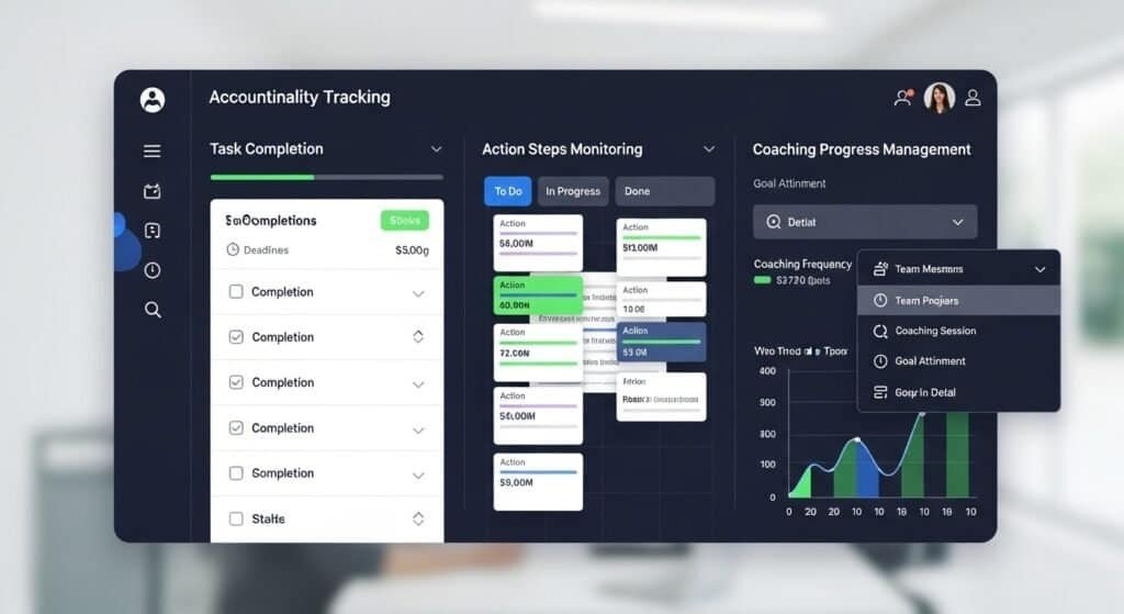ai client progress tracking software for coaches monitoring accountability and task completion