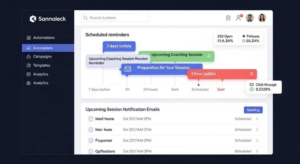 ai appointment reminder software for coaches using automated email reminder sequences