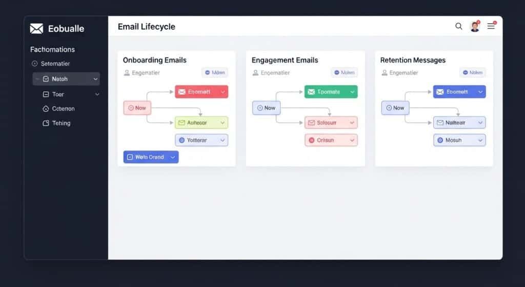 ai email nurture automation for coaches managing lifecycle email communication