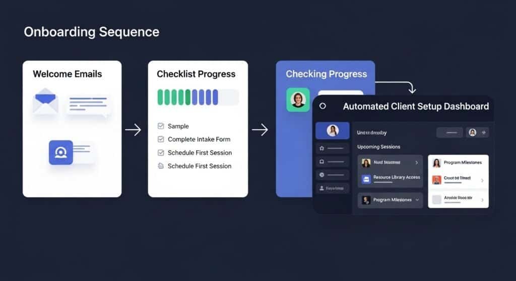 ai client onboarding software for coaches automating onboarding workflows and client setup