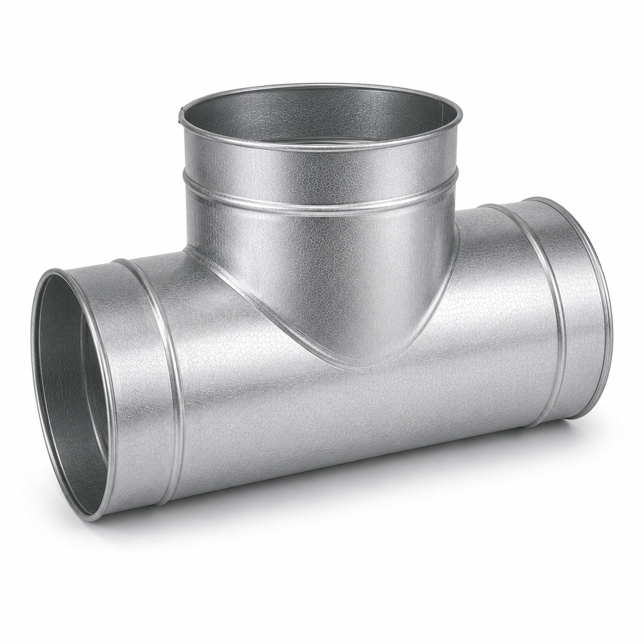piquage gaine ventilation : Té Droit Égal