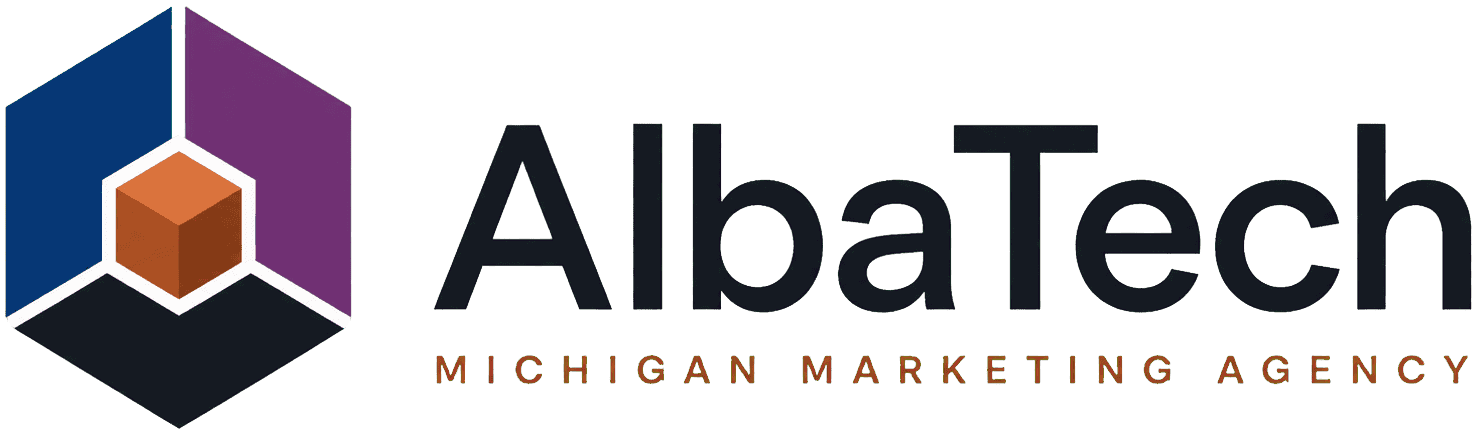 albatech digital marketing agency logo
