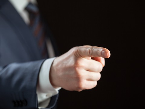 finger-pointing