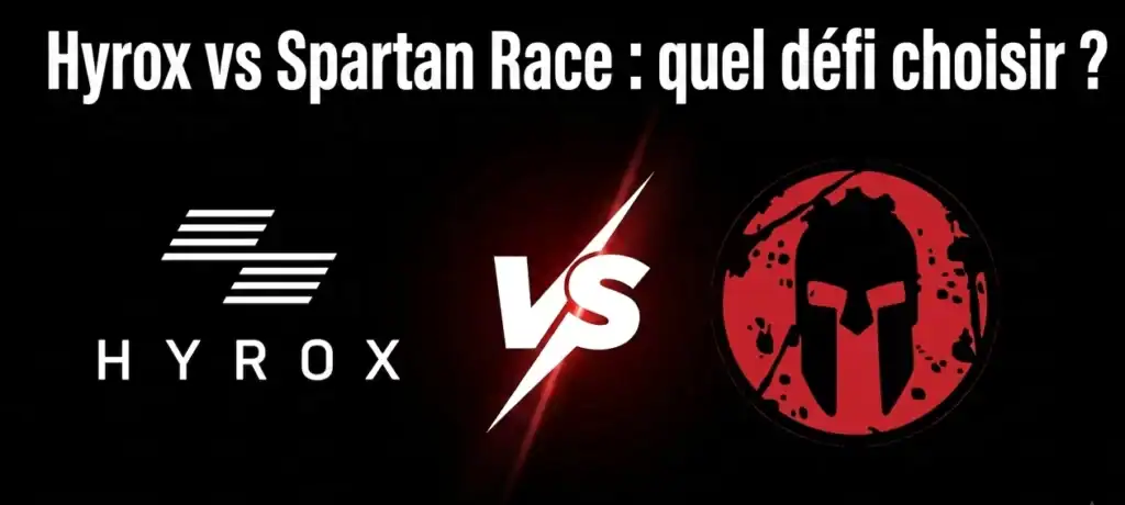 Comparatif Hyrox vs Spartan Race 2026 — indoor vs outdoor obstacle racing