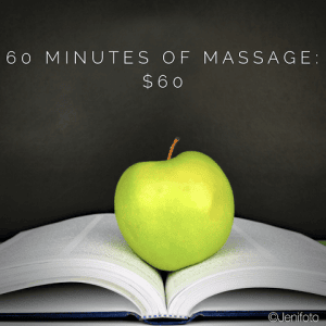 Chicago Back to School Massage Deal