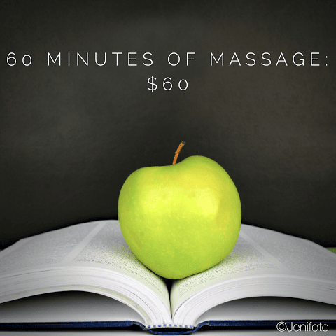 Chicago Back to School Massage Deal