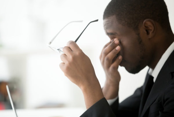 business man fatigue