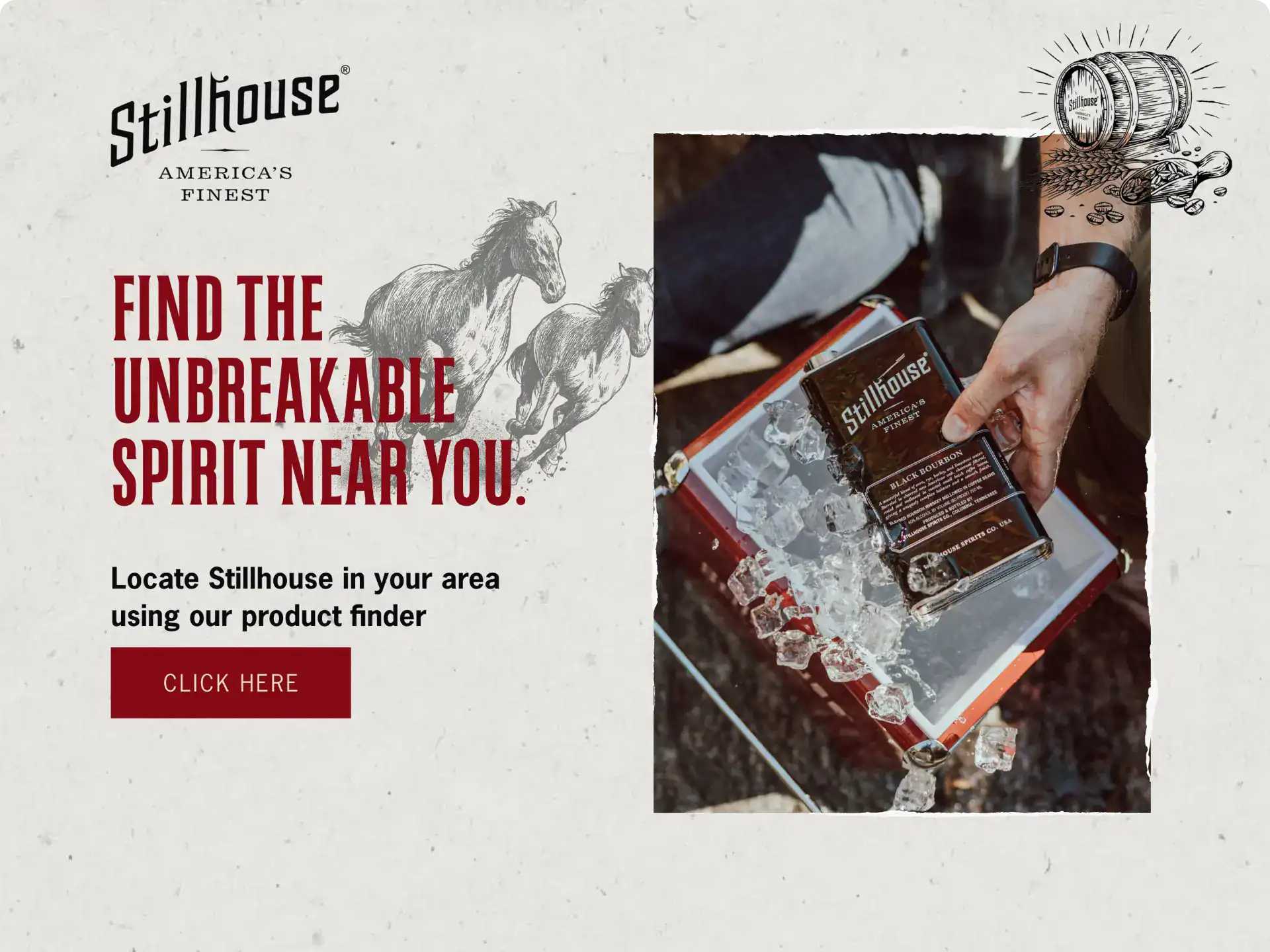 Stillhouse product finder website