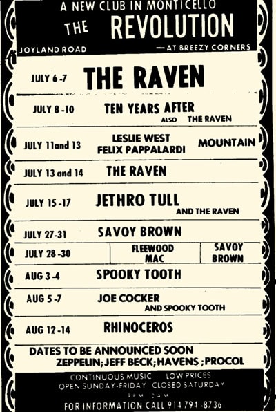 Ten Years After 1969 Jan-July