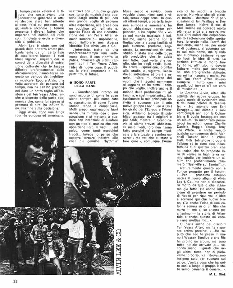 Ten Years After (1975 Alvin Lee & Co.)