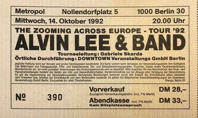 Alvin Lee (1992)