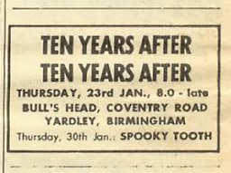 Ten Years After 1969 Jan-July