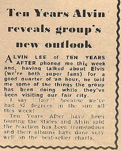 Ten Years After 1969 Jan-July