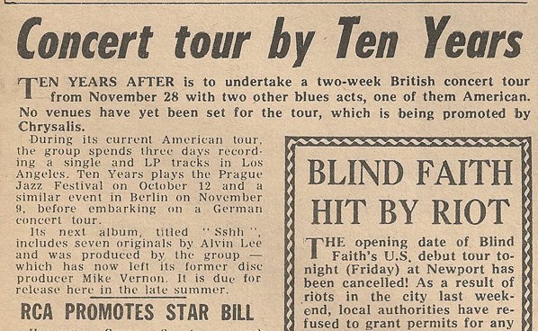 Ten Years After 1969 Jan-July