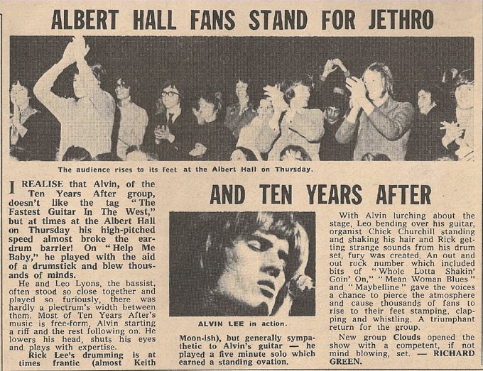 Ten Years After 1969 Jan-July