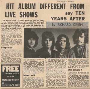 Ten Years After 1969 Jan-July