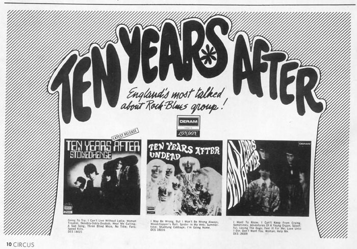 Ten Years After 1969 Jan-July