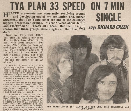 Ten Years After (1969 Jan-July)