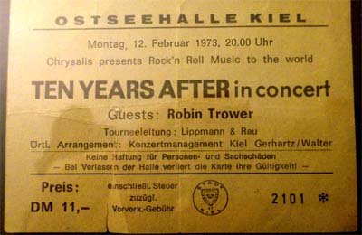 Ten Years After (1973 Newspaper Articles & Photos)