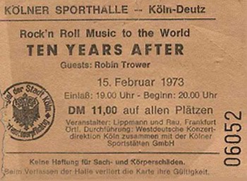 Ten Years After (1973 Newspaper Articles & Photos)