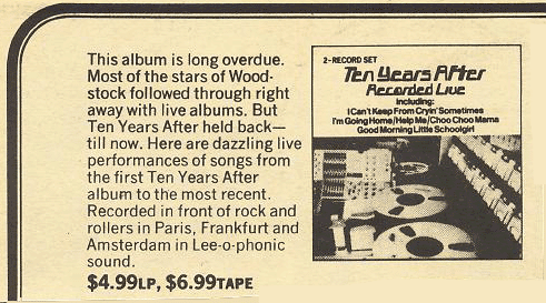 Ten Years After (1973 Newspaper Articles & Photos)