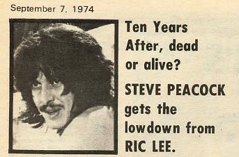 Ten Years After (1974 July to December)