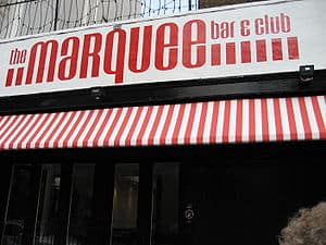 Front of Marquee Club