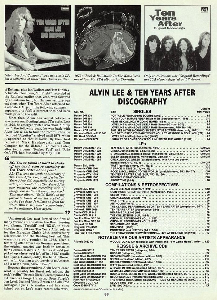 Alvin Lee (1998)