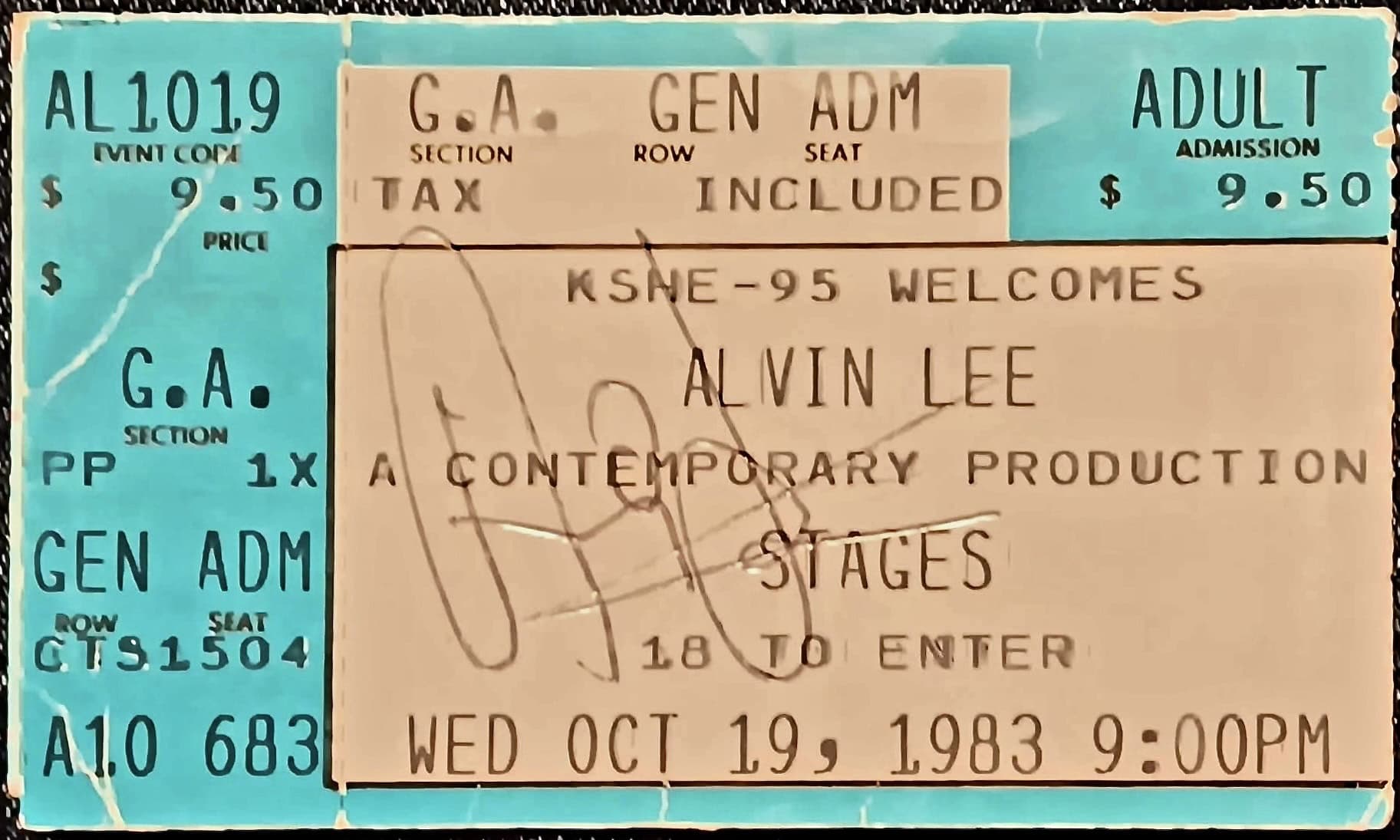 Alvin Lee Gigography