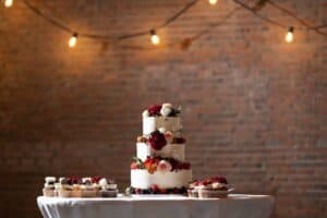 Dessert tafel bruiloft
