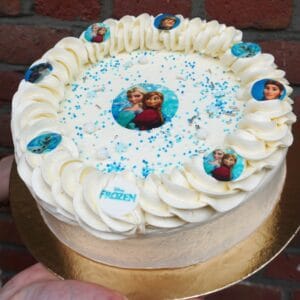 Frozen taart