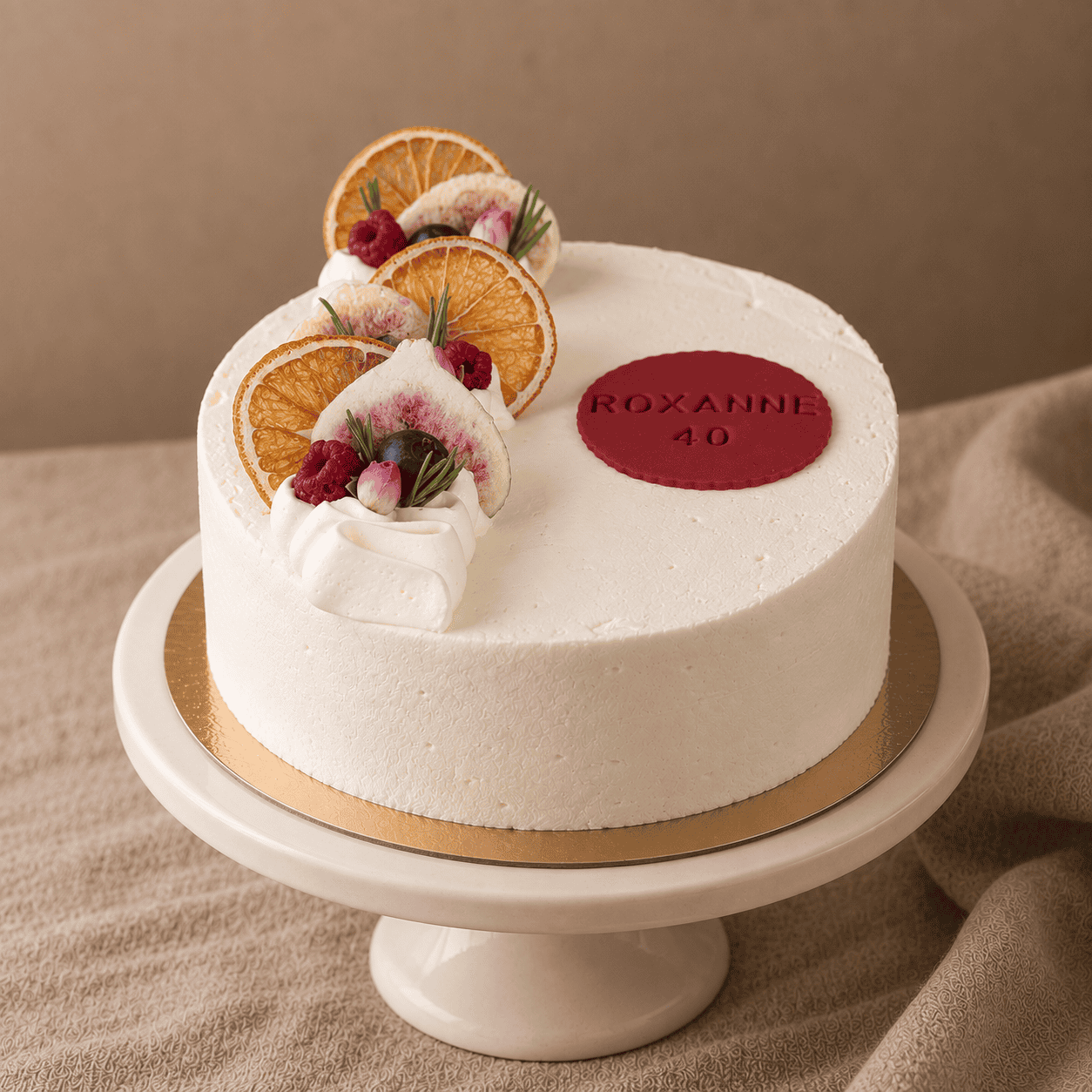 Vegan & glutenvrije fruit & floral taart - Afbeelding 2