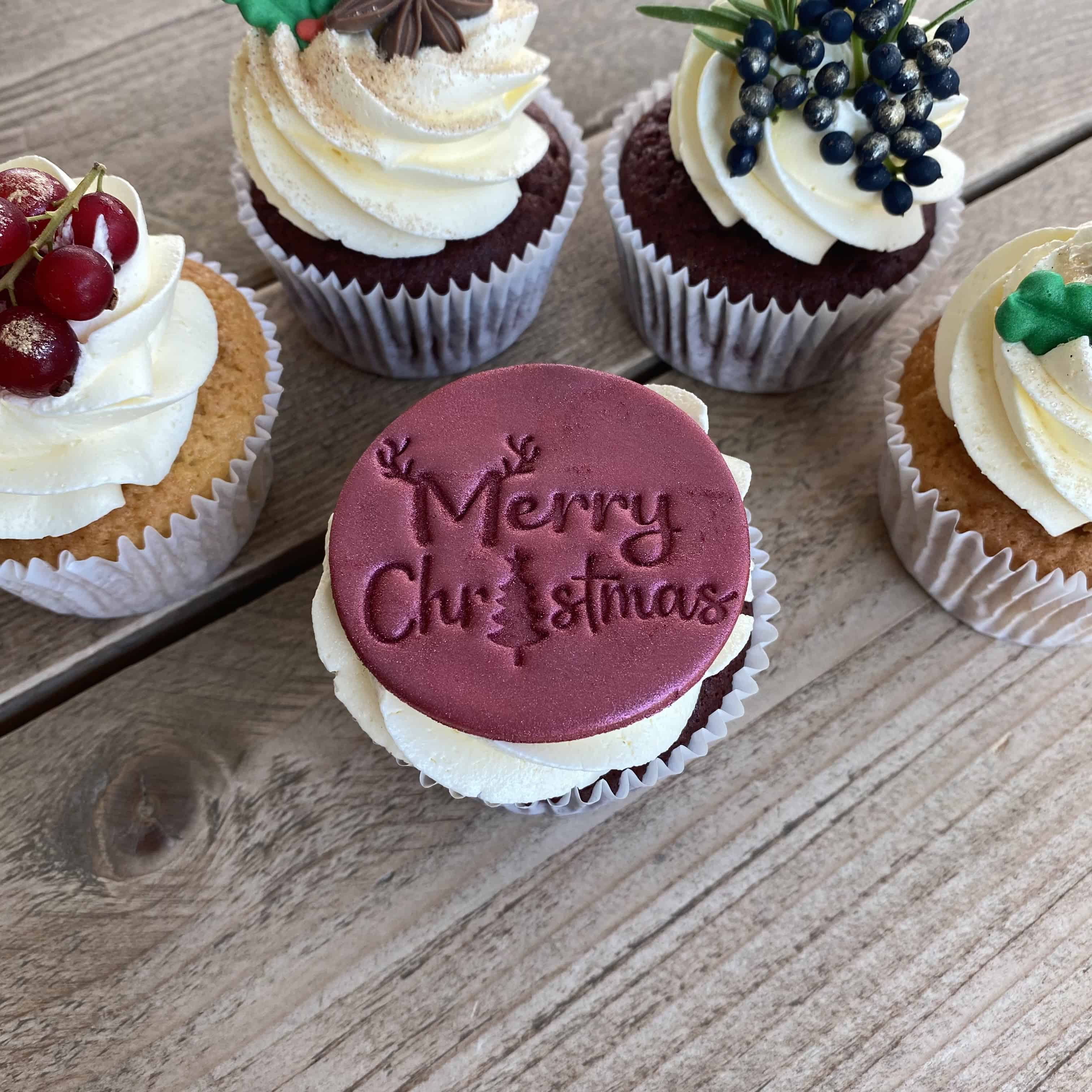 Kerst cupcakes