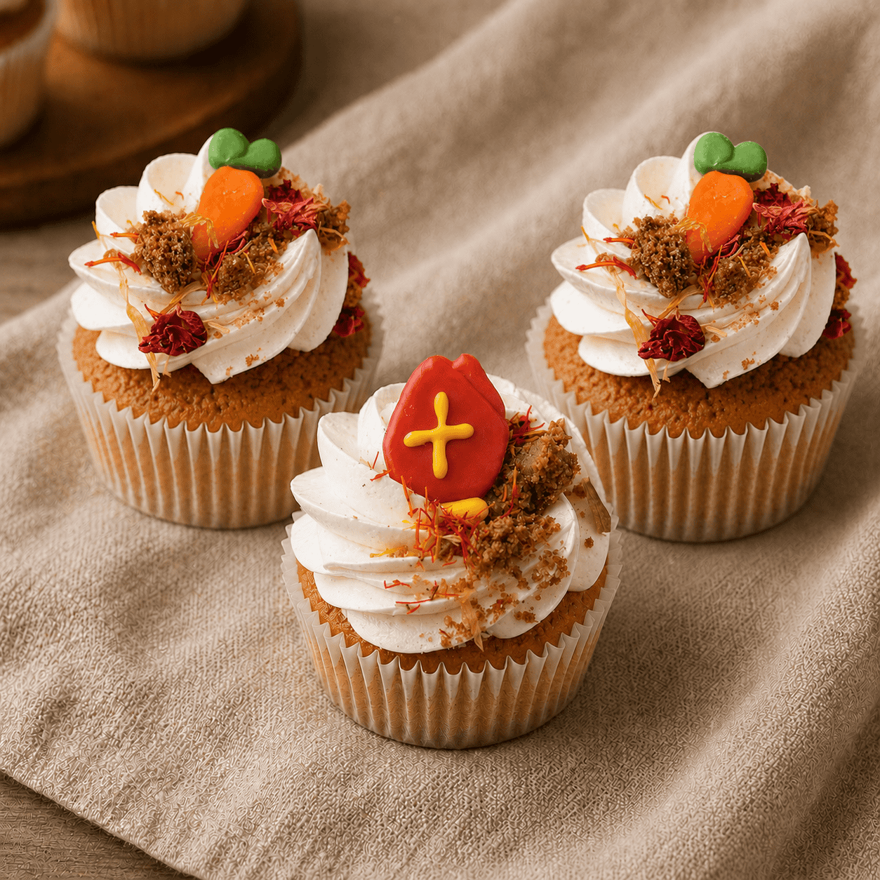 sinterklaas cupcake set