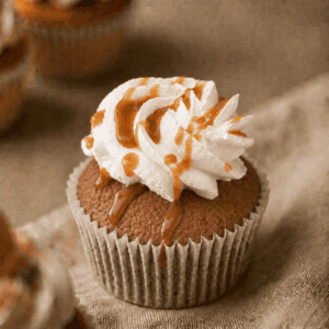Seizoensmaken cupcake choco caramel