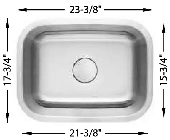 sink, sink dimensions, sink options