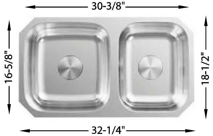 sink, sink dimensions, sink options