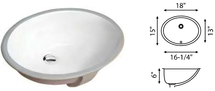 sink, sink dimensions, sink options, ceramic sink