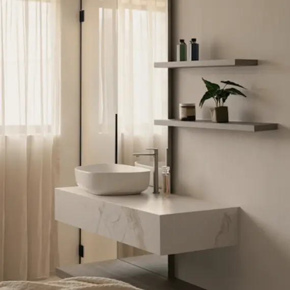 Entzo, sintered stone, kitchen countertop