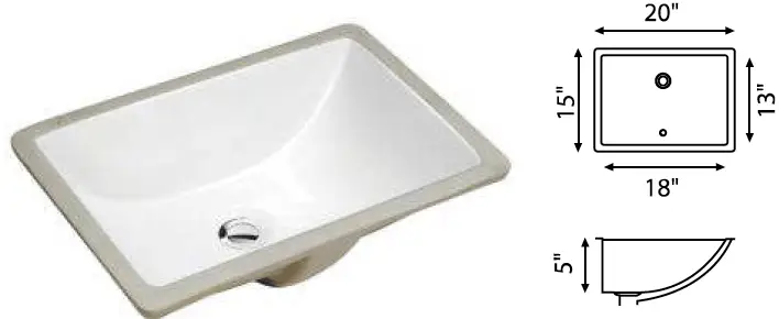 sink, sink dimensions, sink options