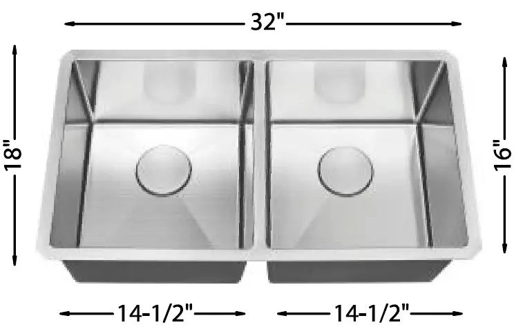 sink, sink dimensions, sink options