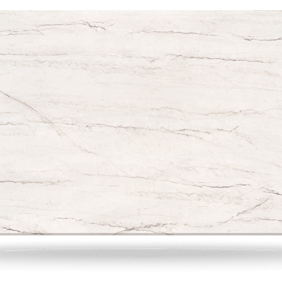 Cosentino Eclos Ivora premium white mineral surface slab for custom kitchen countertops at Arlington Marble.