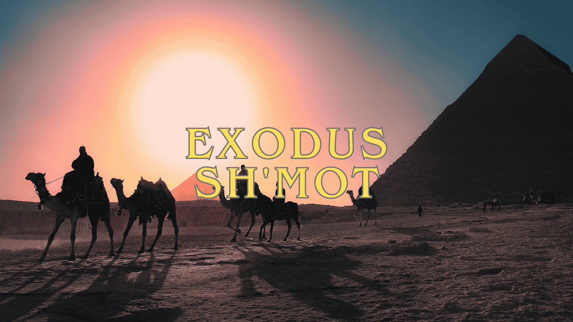 Book of Exodus - Sh’mot – Israel’s deliverance from Egypt and covenant at Sinai.