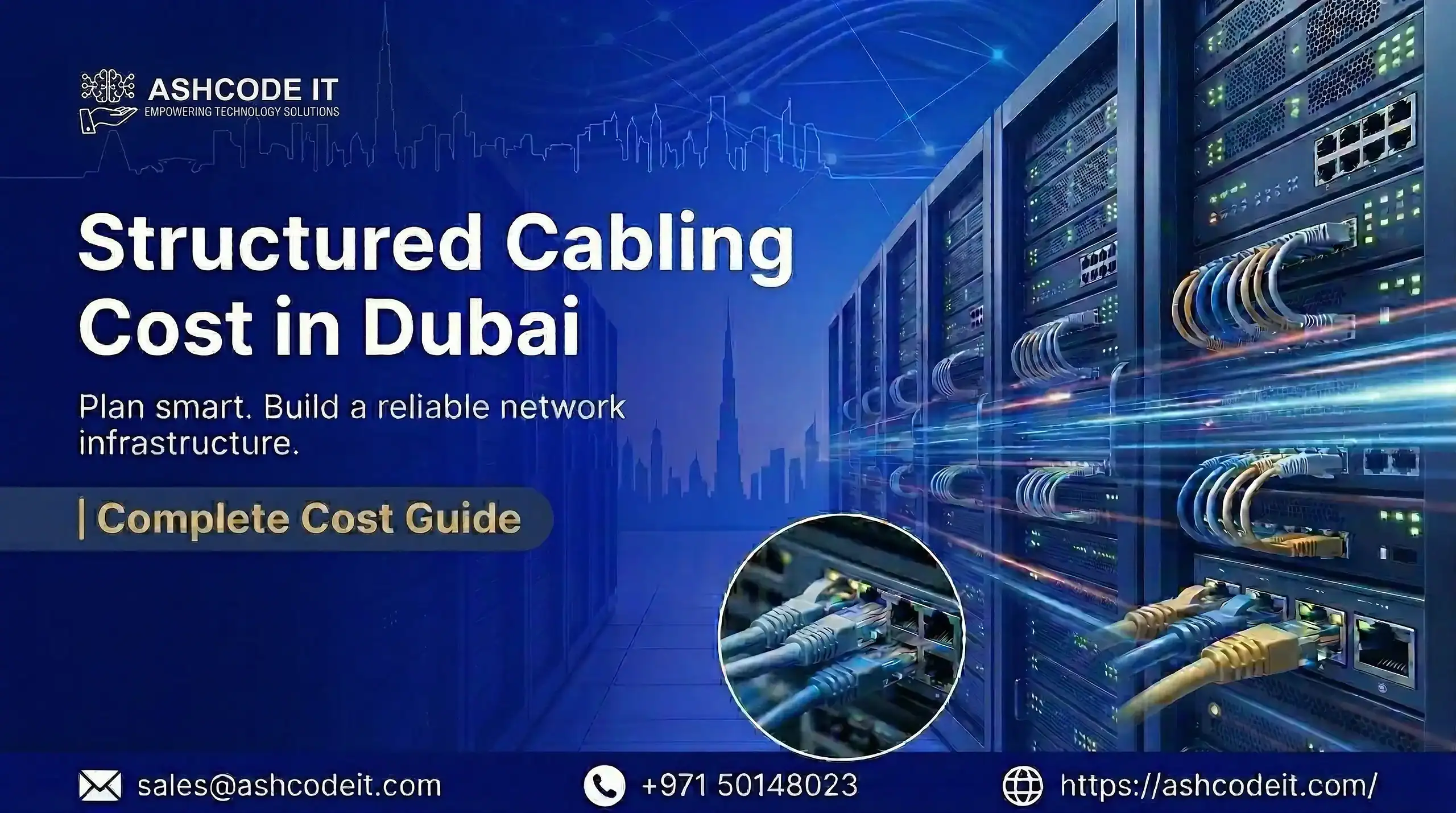 Structured cabling services in Dubai