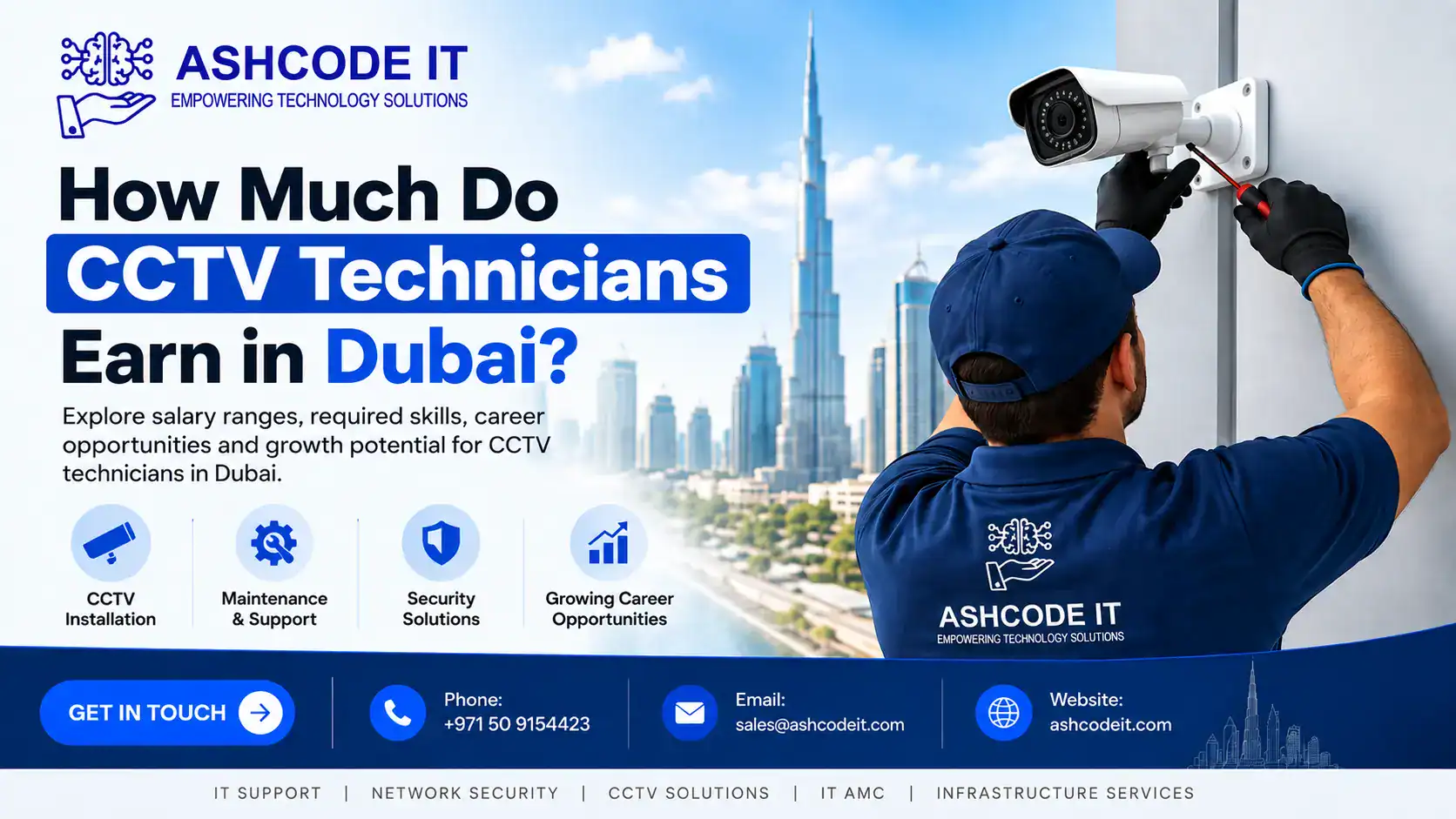How Much Do CCTV Technicians Earn in Dubai?