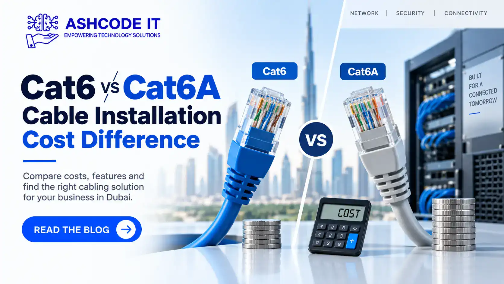 Cat6 vs Cat6A Cable Installation Cost Difference