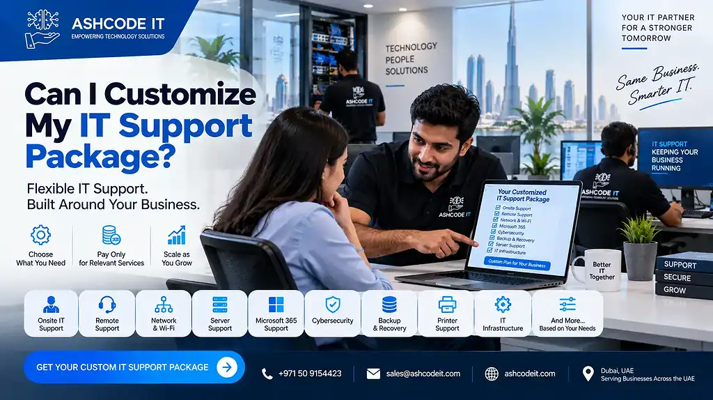 Can I Customize My IT Support Package?